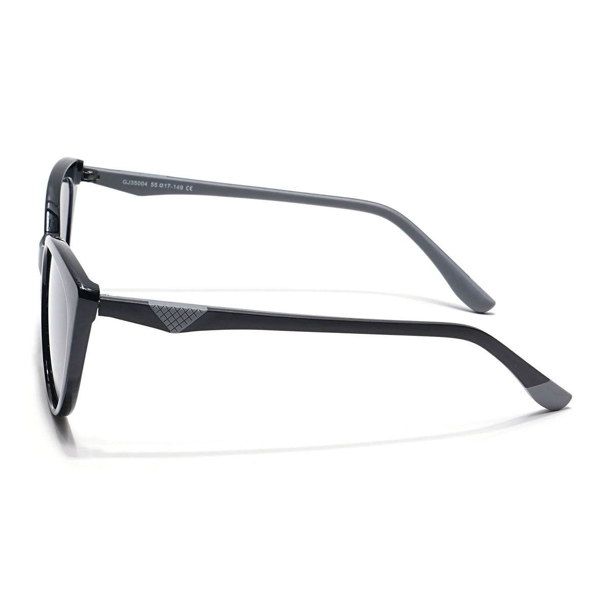Eyejack Black Cateye Sunglasses for Men and Women - Style L899 - view 7