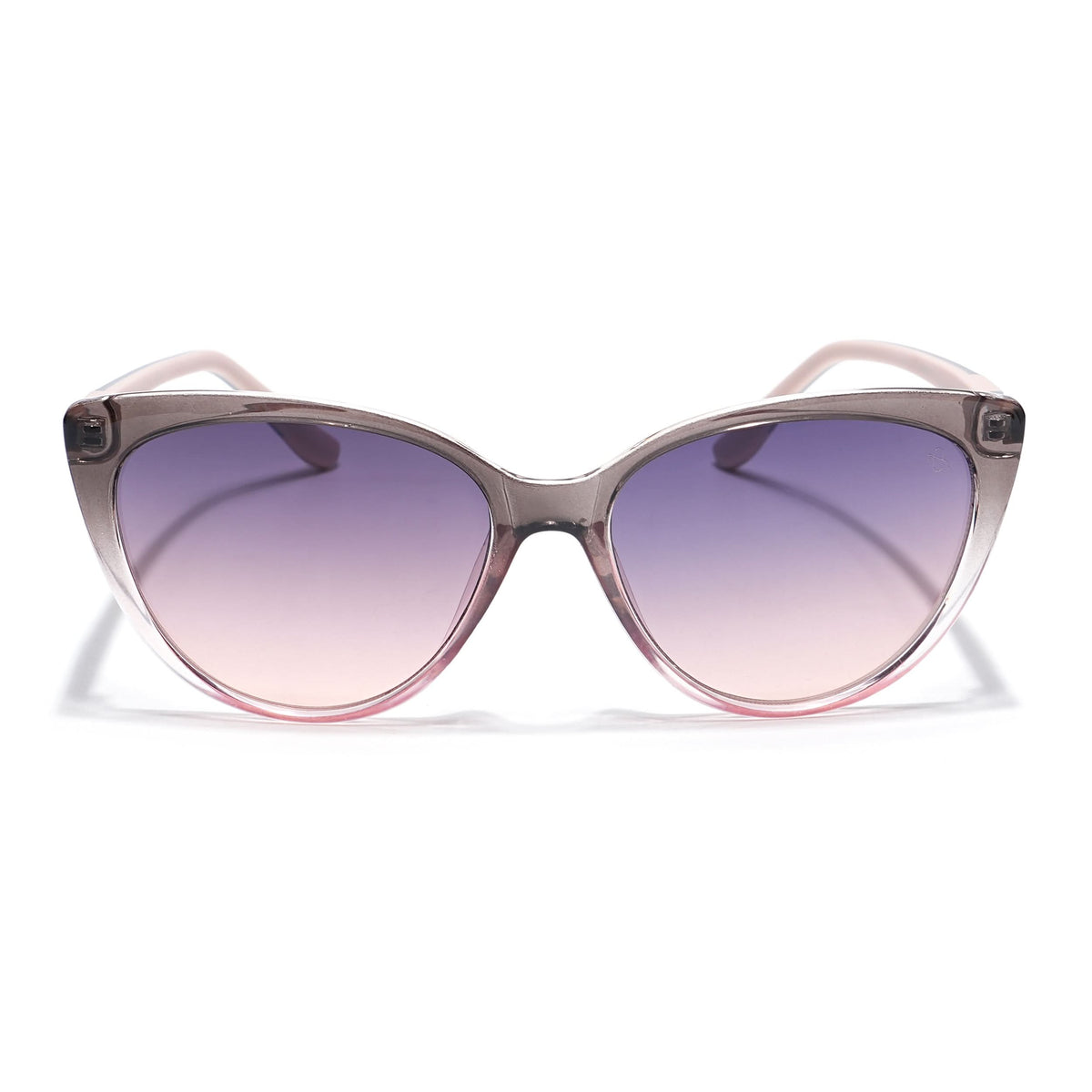 Eyejack Grey & Pink Cateye Sunglasses for Men and Women - view 4
