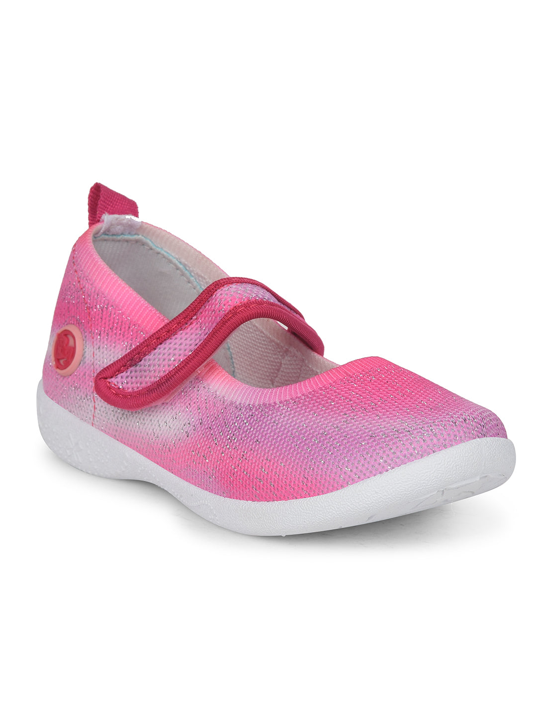 Bubblegummers Girl's Neon-Pink Casual Ballerina - Neon-Pink - View 1