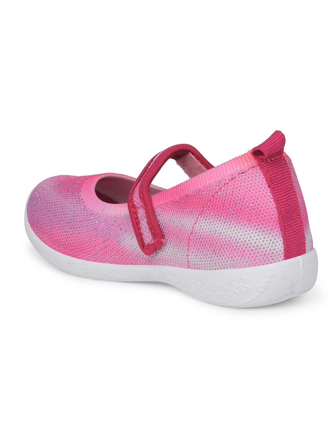 Bubblegummers Girl's Neon-Pink Casual Ballerina - Neon-Pink - View 3