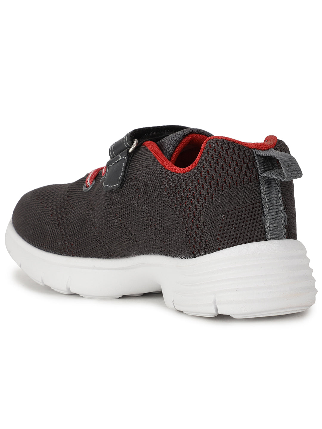 Bubblegummers Boy's Black Casual Velcro Strap Shoes - Black - View 3