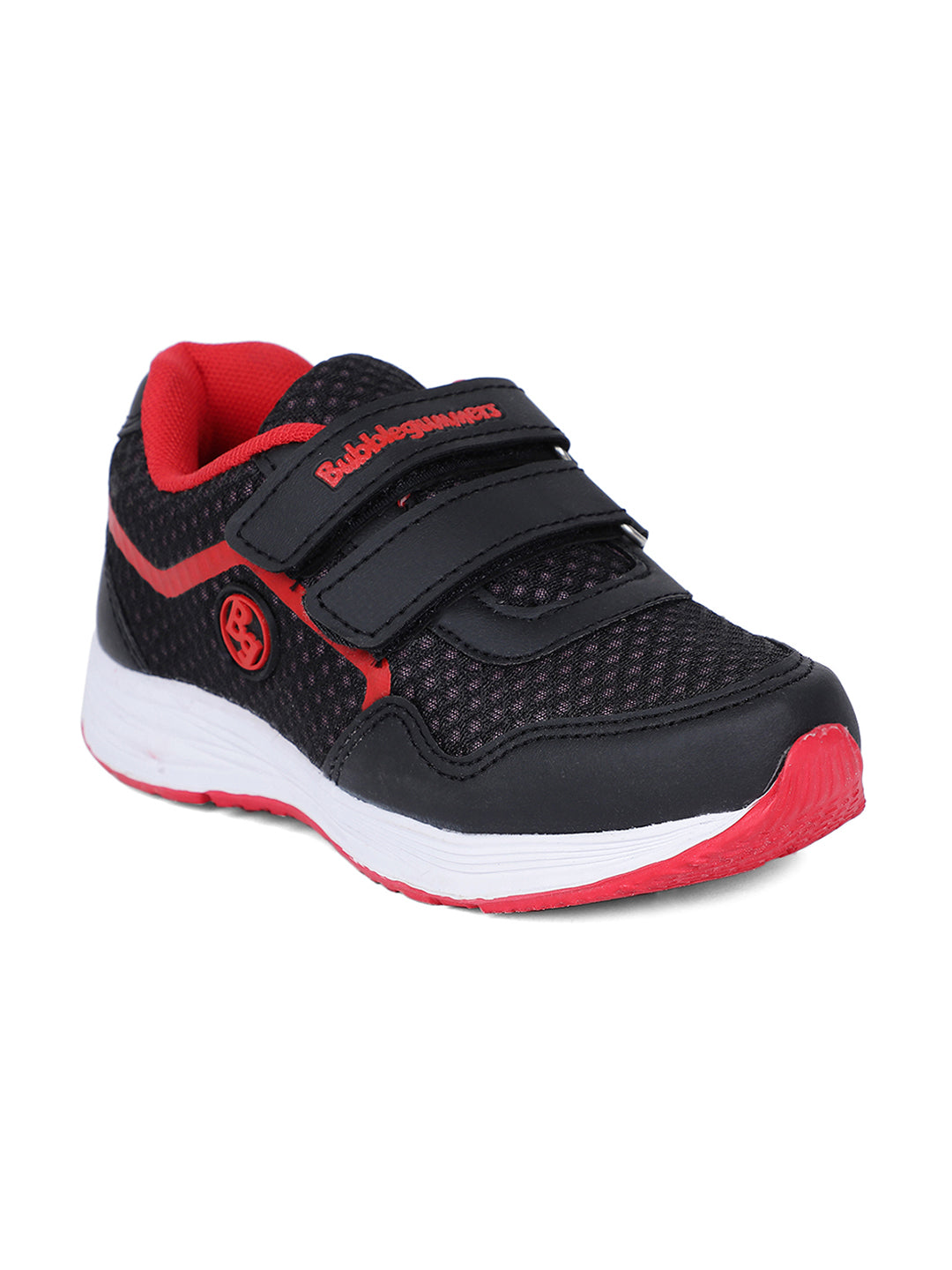 Bubblegummers Boy's Black Casual Velcro Strap Shoes - Black - View 1