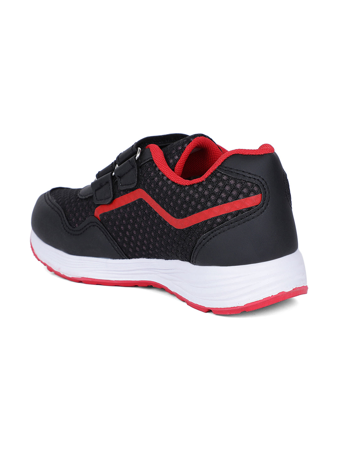 Bubblegummers Boy's Black Casual Velcro Strap Shoes - Black - View 2