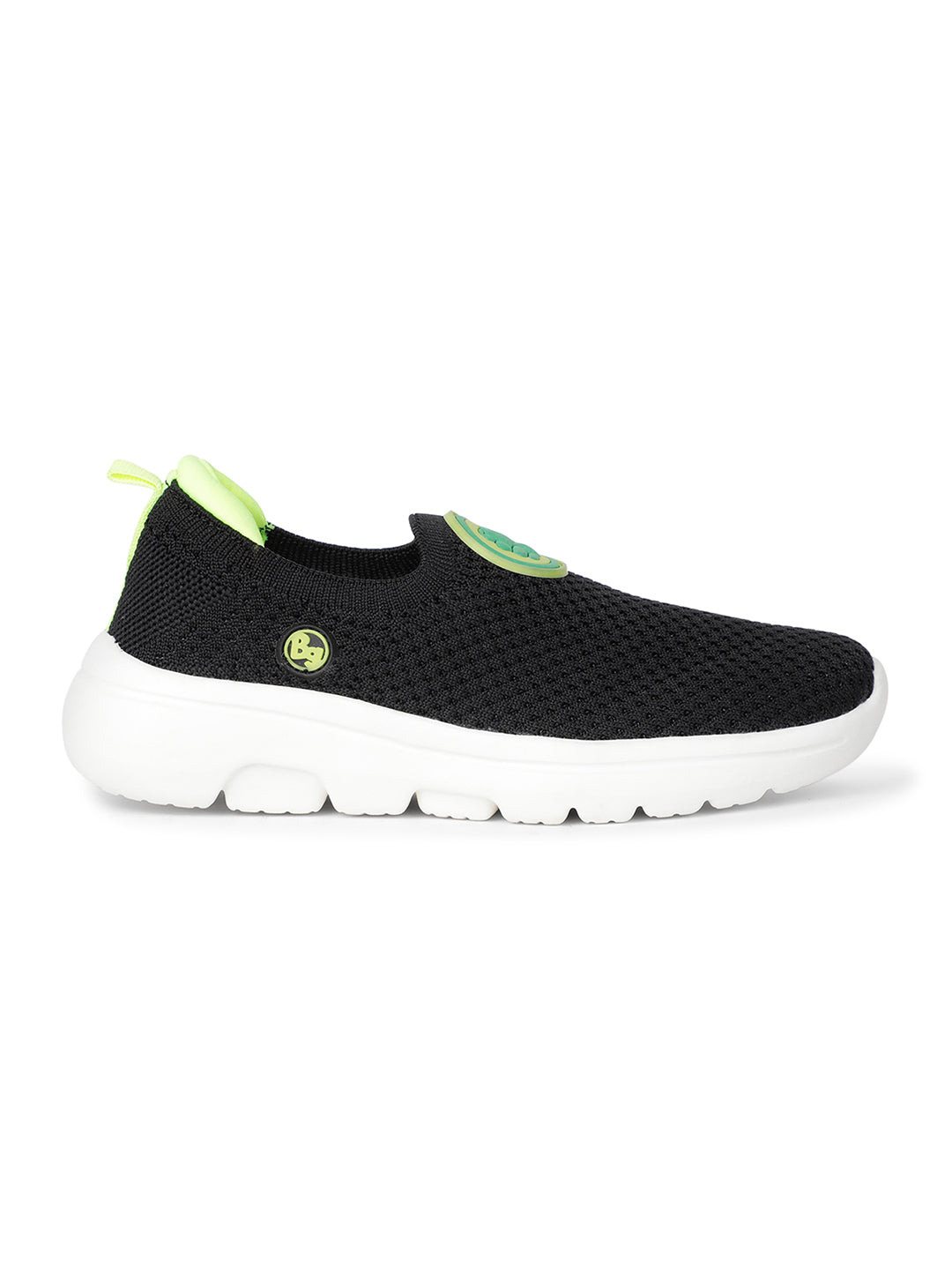 Bubblegummers Boys Casual Slip-on Shoes - Black - View 2