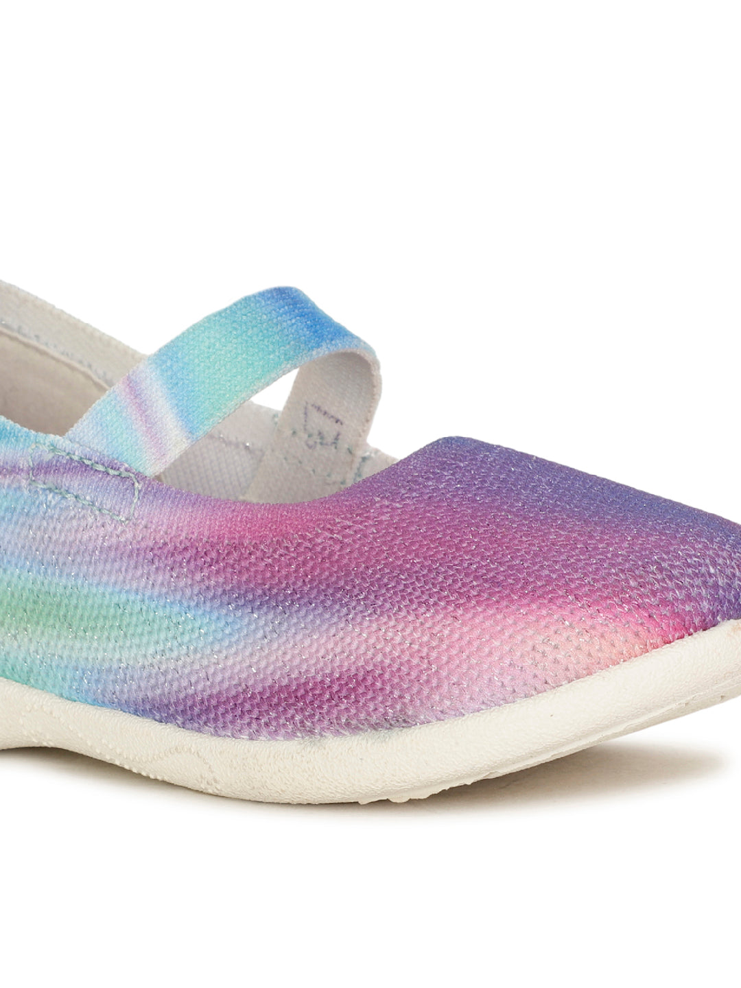 Bubblegummers Girl's Purple Casual Ballerina - Purple - View 4