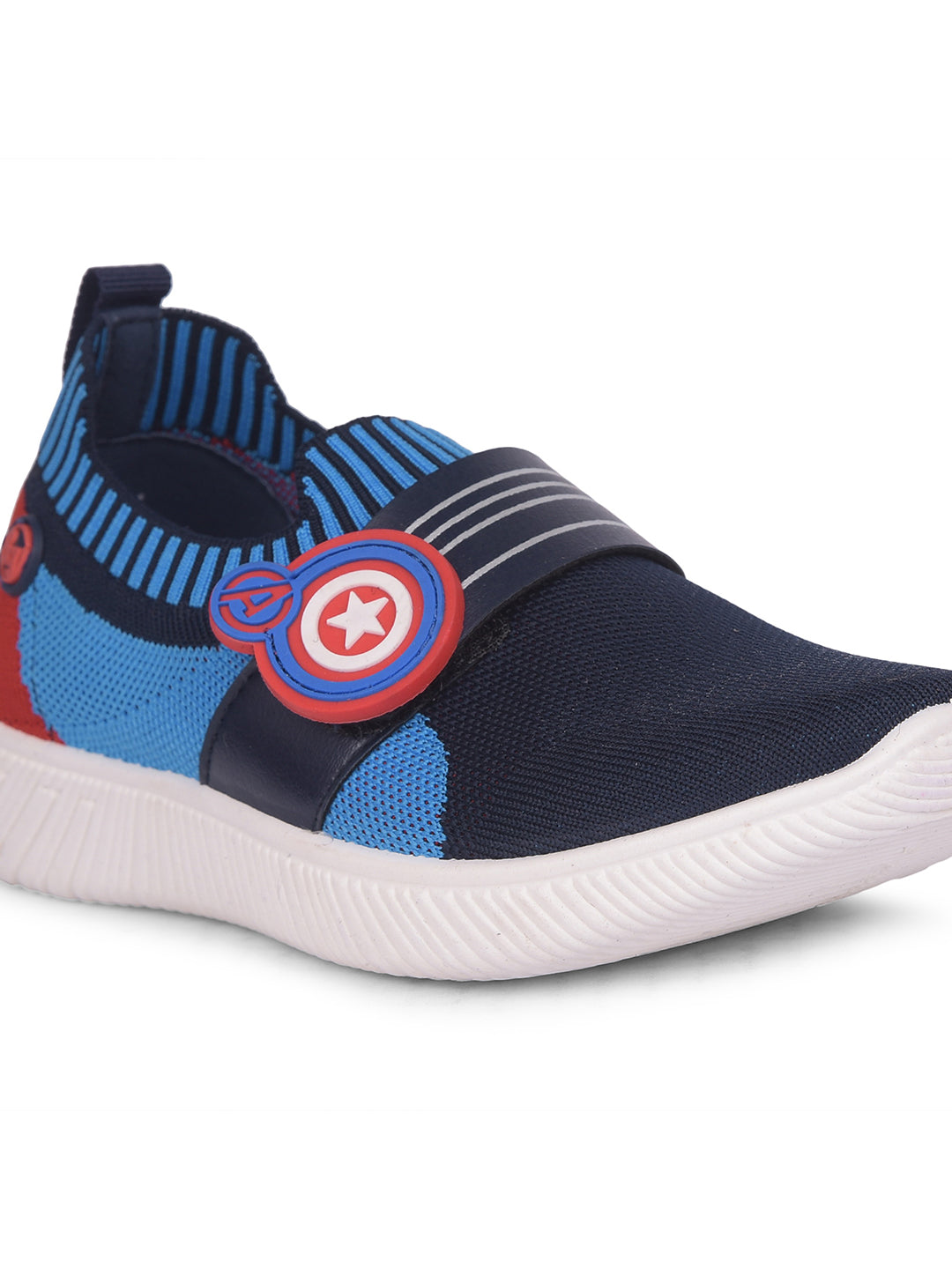 Bubblegummers Boy's Blue Casual Slip-on Shoes - Blue - View 5