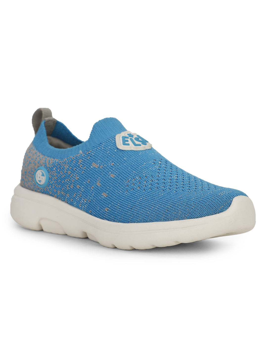 Bubblegummers Girl's Light Blue Casual Slip-on Shoes - Light Blue - View 1