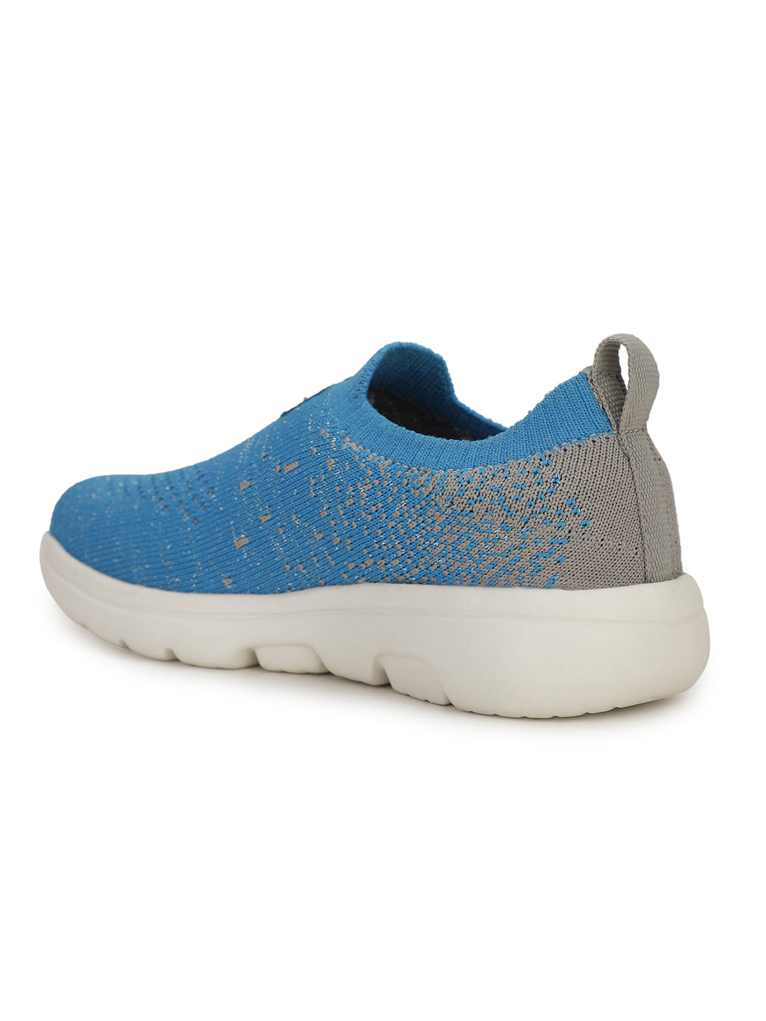 Bubblegummers Girl's Light Blue Casual Slip-on Shoes - Light Blue - View 3