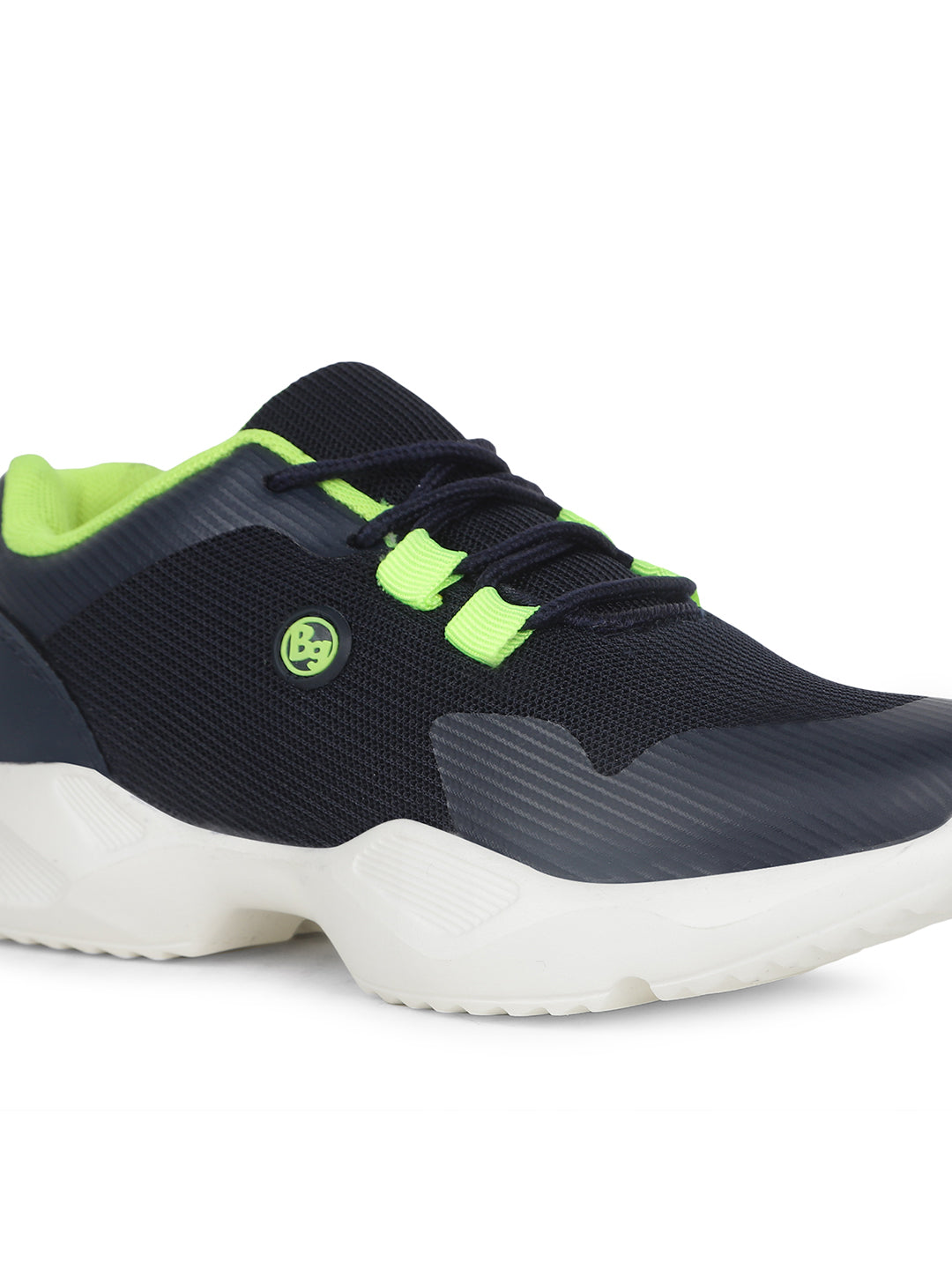 Bubblegummers Boy's Navy Blue Casual Lace-up Shoes - Navy Blue - View 5