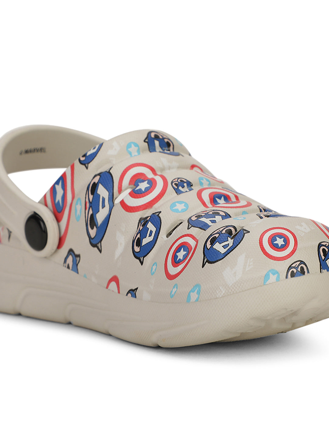 Floatz Boy's Off White Casual Clog Sandal - Off White - View 5