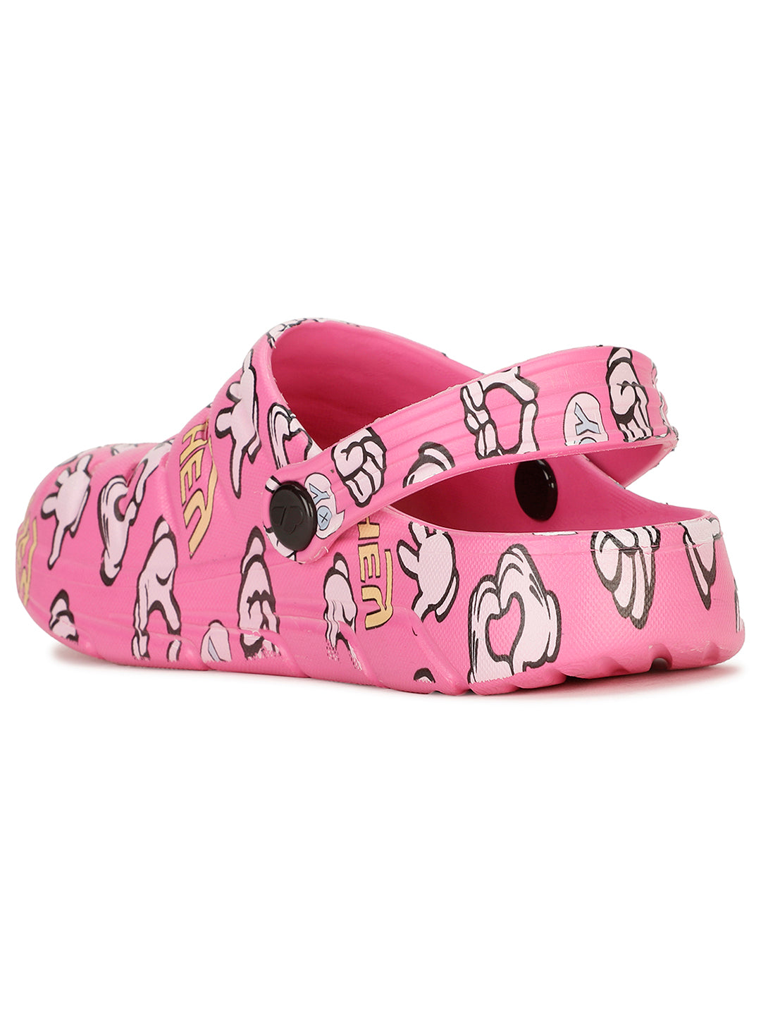 Floatz Girl's Pink Casual Clog Sandal - Pink - View 3
