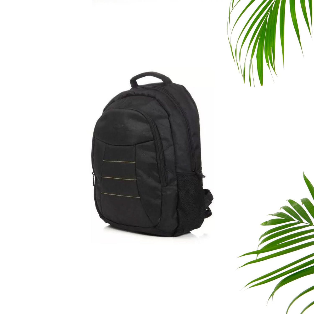 Polyester Black Laptop Bag – Lightweight, Water-Resistant, Multi-Compartment Office Backpack HP DD