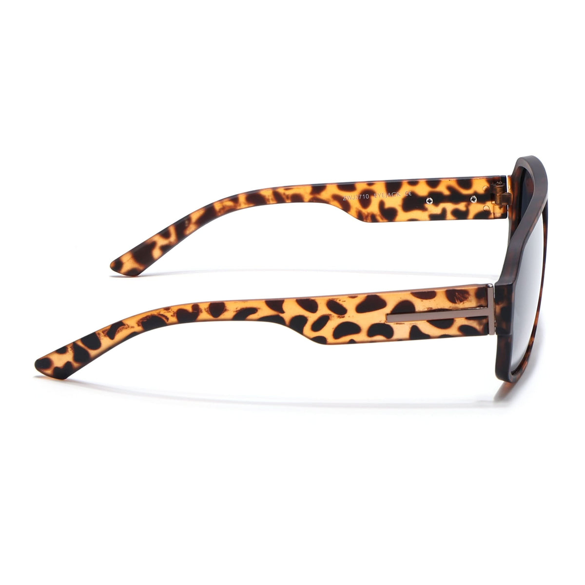 Eyejack Demi Brown Wayfarer Sunglasses for Men and Women - Style 1207 - view 7