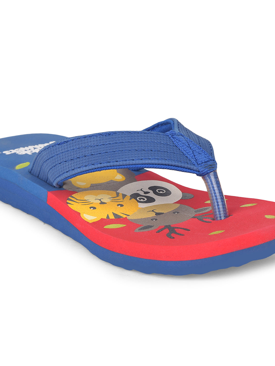 Bubblegummers Boy's Red Casual Thong Flip-Flops - Red