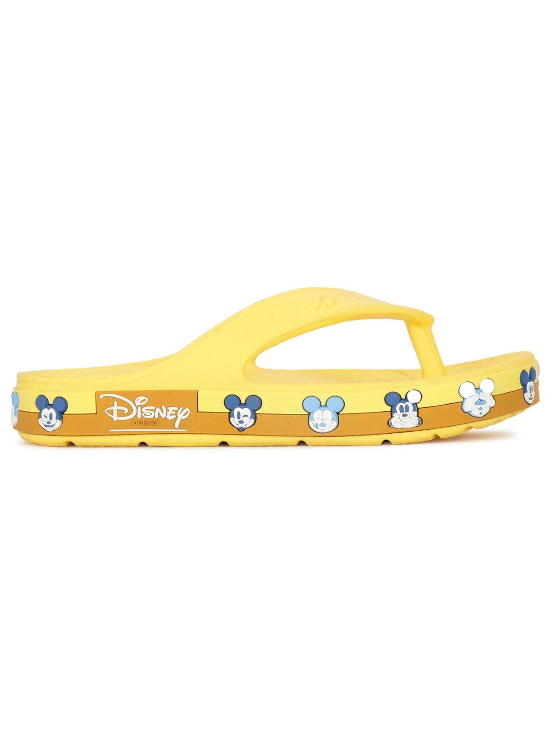 Floatz Kids Unisex Yellow Casual Flip-Flop - Yellow - View 2