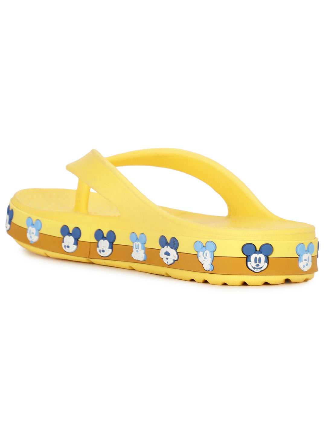 Floatz Kids Unisex Yellow Casual Flip-Flop - Yellow - View 3