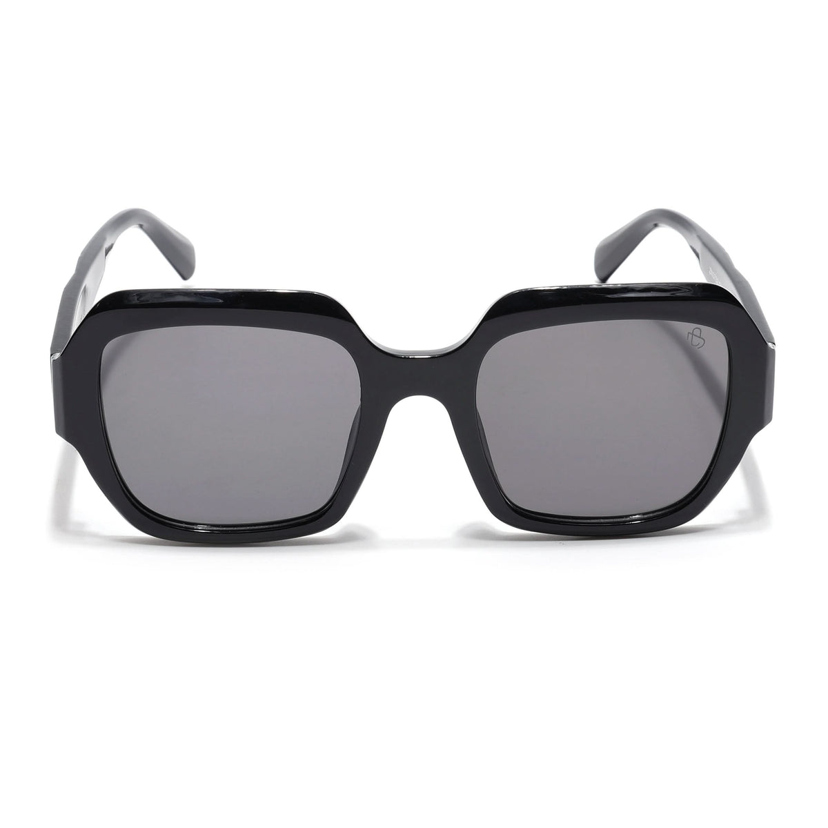 Eyejack Black Oversize Sunglasses for Men and Women - Style L994 - view 2