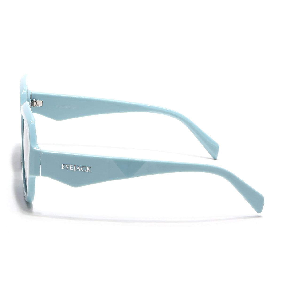 Eyejack Sky Blue Oversize Sunglasses for Men and Women - view 6