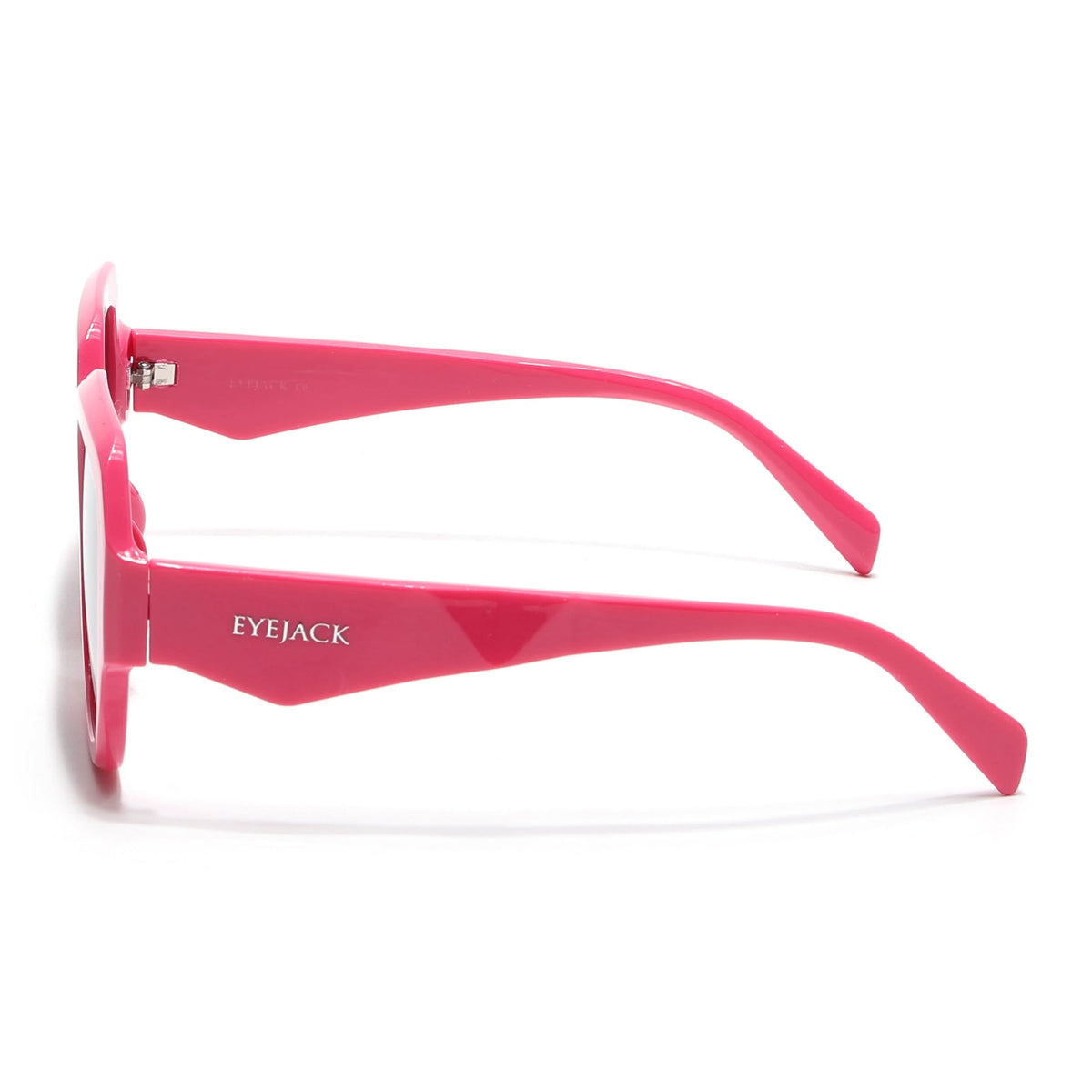 Eyejack Hot Pink Oversize Sunglasses for Men and Women - view 6