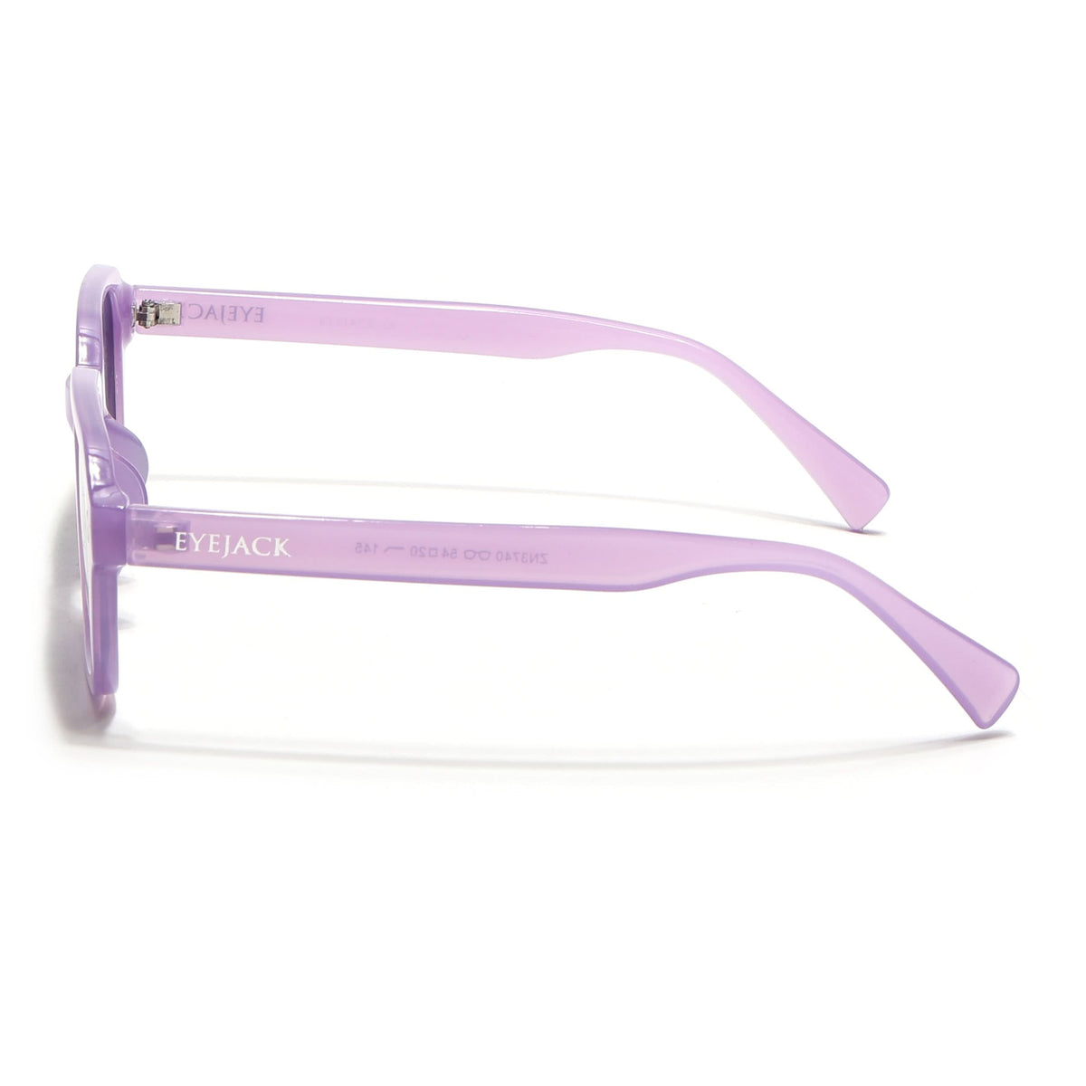 Eyejack Purple Square Sunglasses for Men and Women - view 7