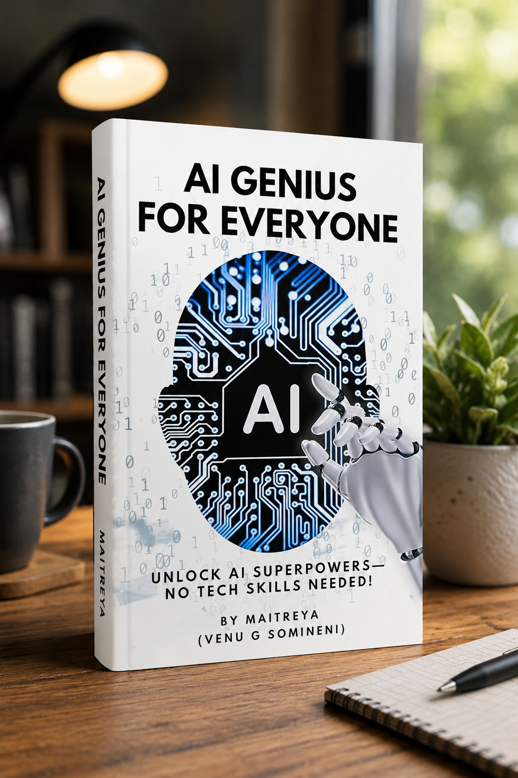 AI Genius for Everyone: Unlock AI Superpowers—No Tech Skills Needed! (Latest Version 2025) (Instant eBook)