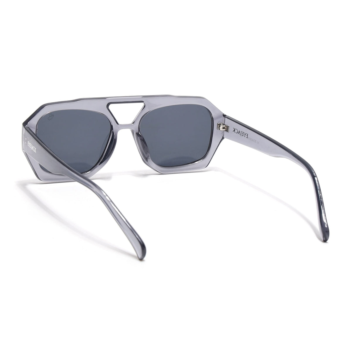 Eyejack Grey Wayfarer Sunglasses for Men and Women - Style 1005 - view 6