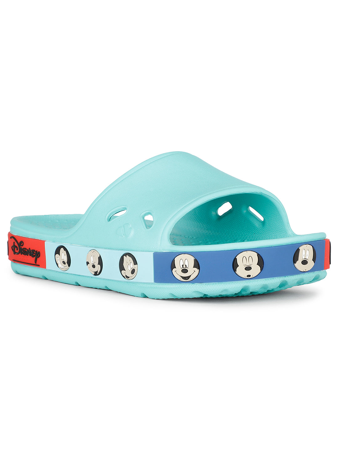 Floatz by Bata Boys Casual Slides - Turquoise Blue - View 1