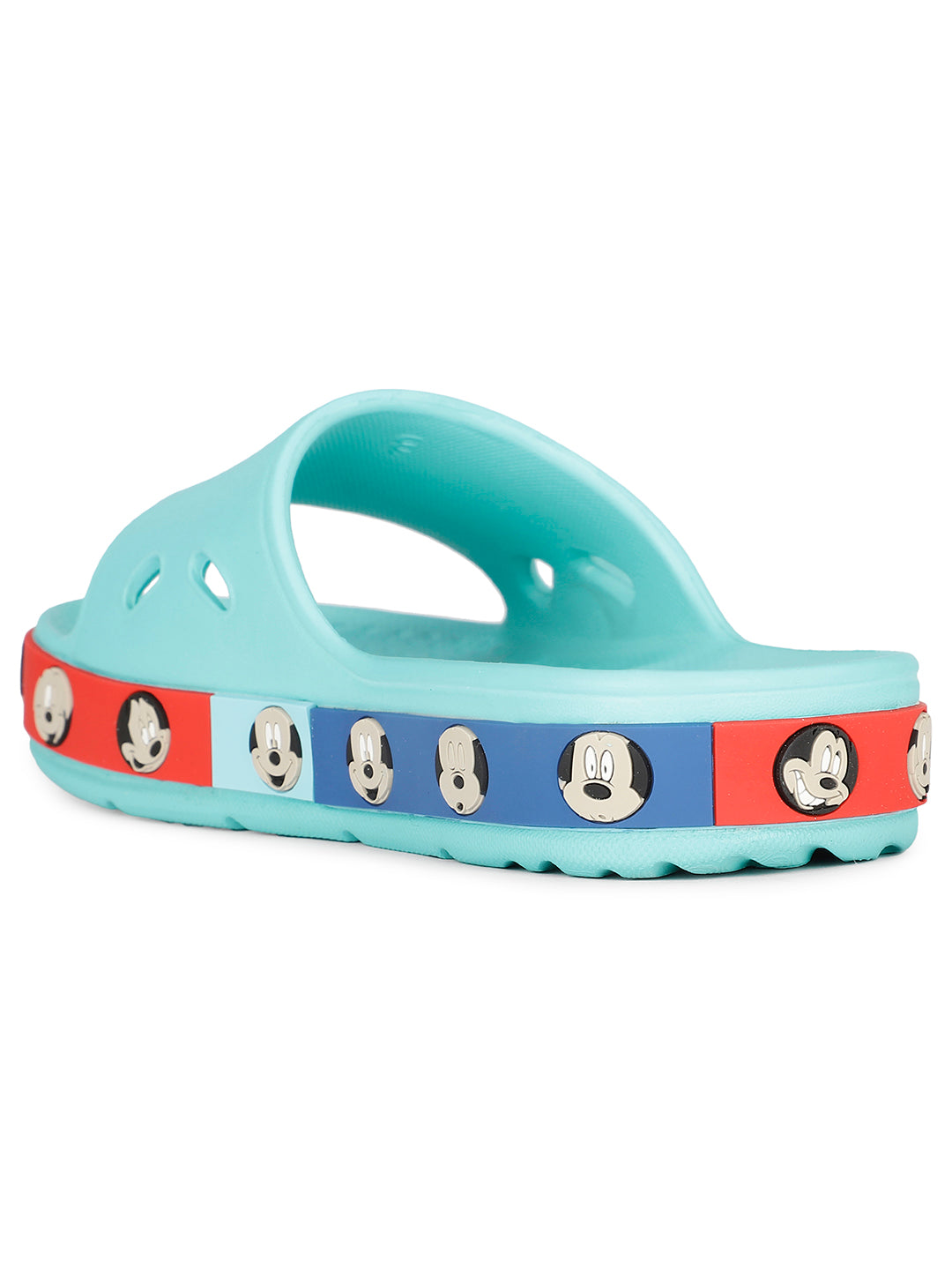 Floatz by Bata Boys Casual Slides - Turquoise Blue - View 3
