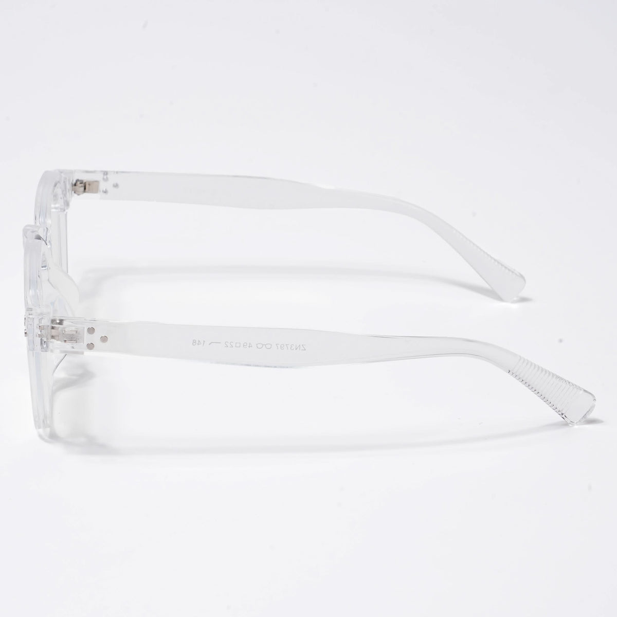 Eyejack Transparent Square Eyeglasses for Men and Women - view 4