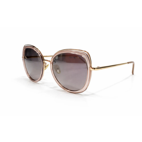 Fancy Mirrored Cat-Eye Sunglasses 49mm For Men & Women (Unisex)