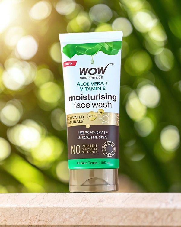 WOW Skin Science Aloe Vera Hydrating Face Wash (100ml)