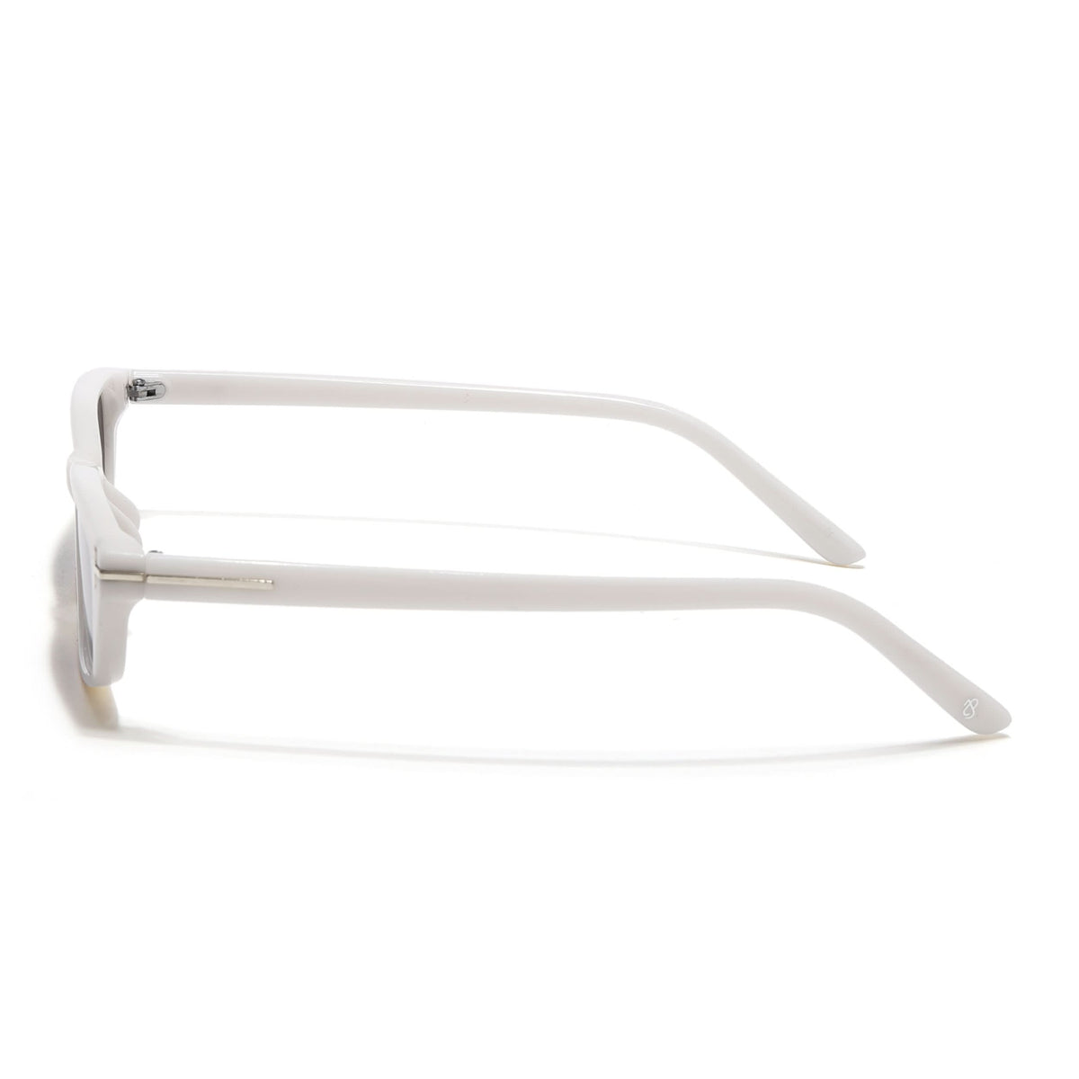 Eyejack White Rectangle Sunglasses for Men and Women - Style 1023 - view 7