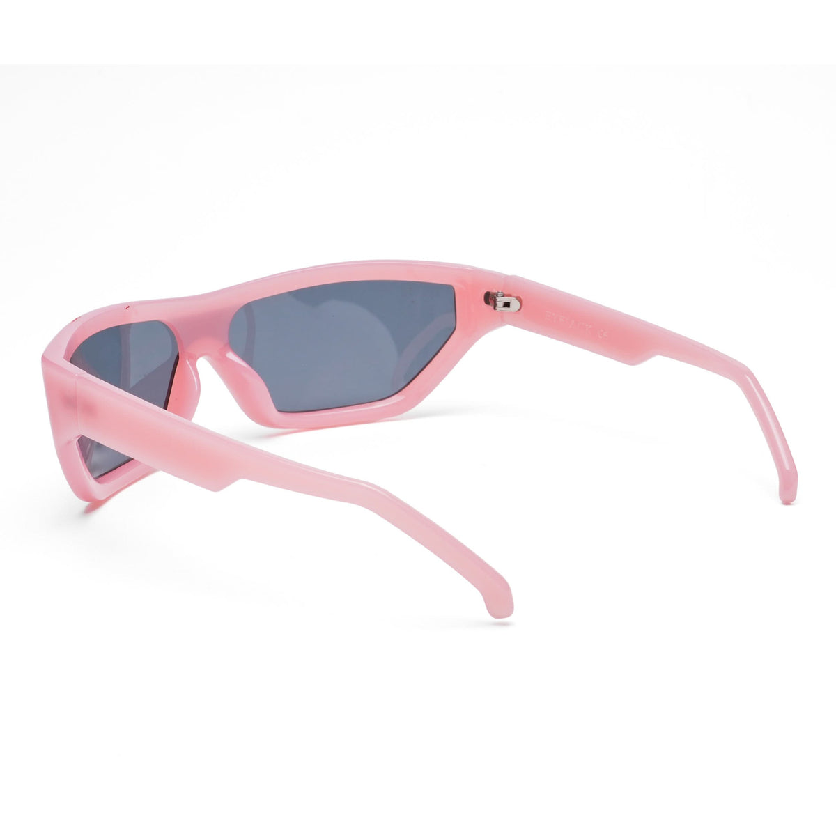 Eyejack Pink Wrap Around Sunglasses for Men and Women - view 3