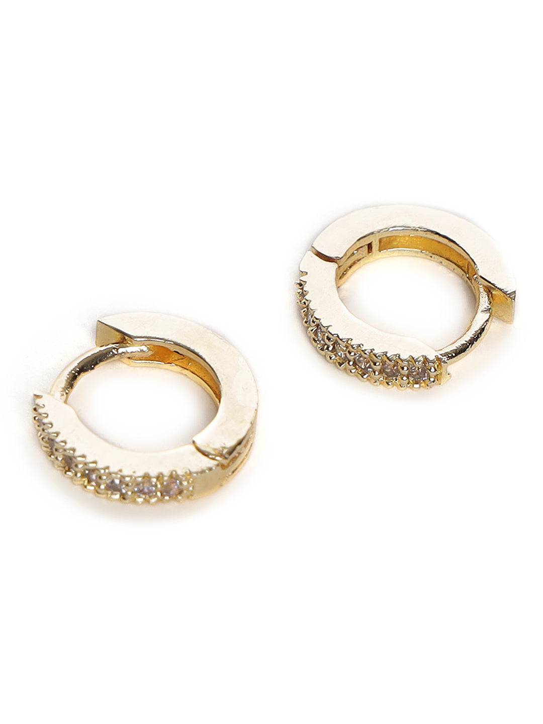 Set Of 3 Ad Studded Earrings