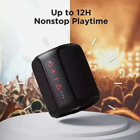 BoAt Stone 358 Bluetooth Speaker with 10W Immersive Stereo, 12 Hours Music for Party Bash, Splash & Water Resistance xpresselectronics