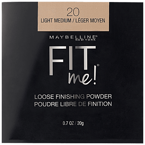 Maybelline New York Fit Me Loose Finishing Powder, 20 g 20 Light Medium