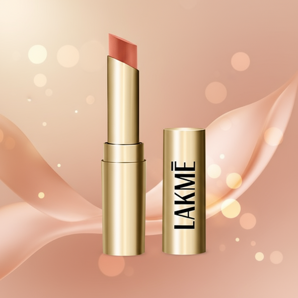 Lakme Absolute 3D Matte Lipstick - British Brown, 3.6 g