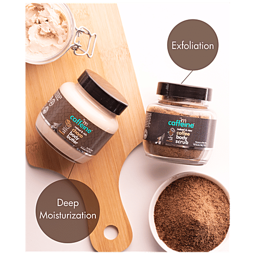 mCaffeine Be Date Ready Body Polishing Gift Kit, 3 pcs