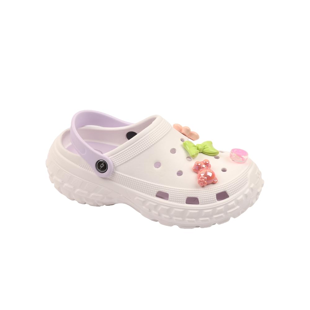 Indifeet Casual Waterproof Clog Shoes for Women - Purple - Image 27