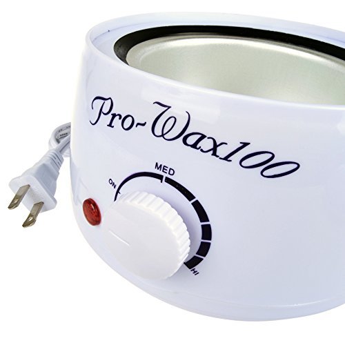 PRO-WAX 100 Hot Wax Heater/Warmer for Hard Strip Waxing – 400 ml, White