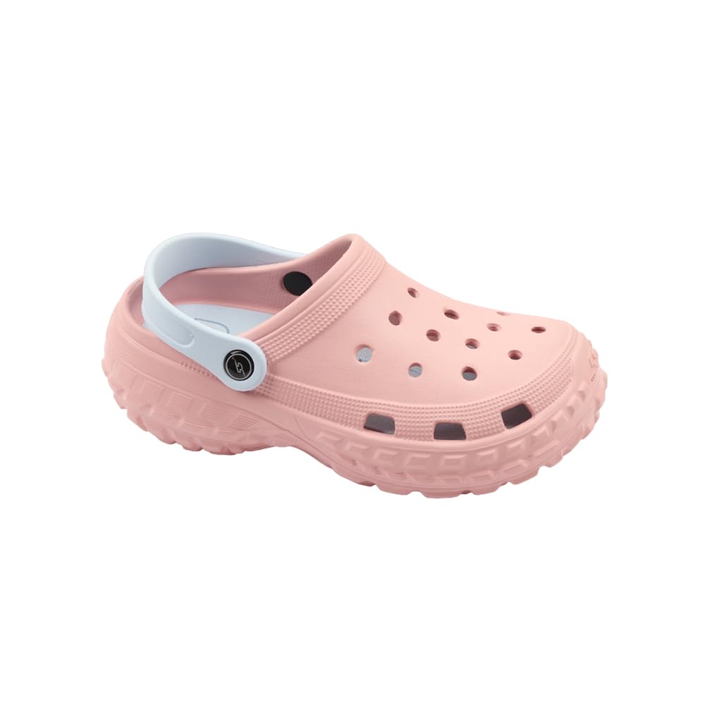 Indifeet Casual Waterproof Clog Shoes for Women - Pink - Image 15