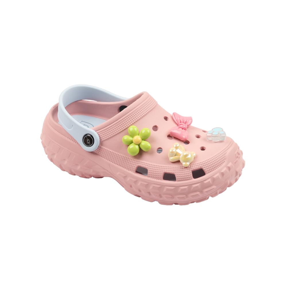 Indifeet Casual Waterproof Clog Shoes for Women - Pink - Image 20