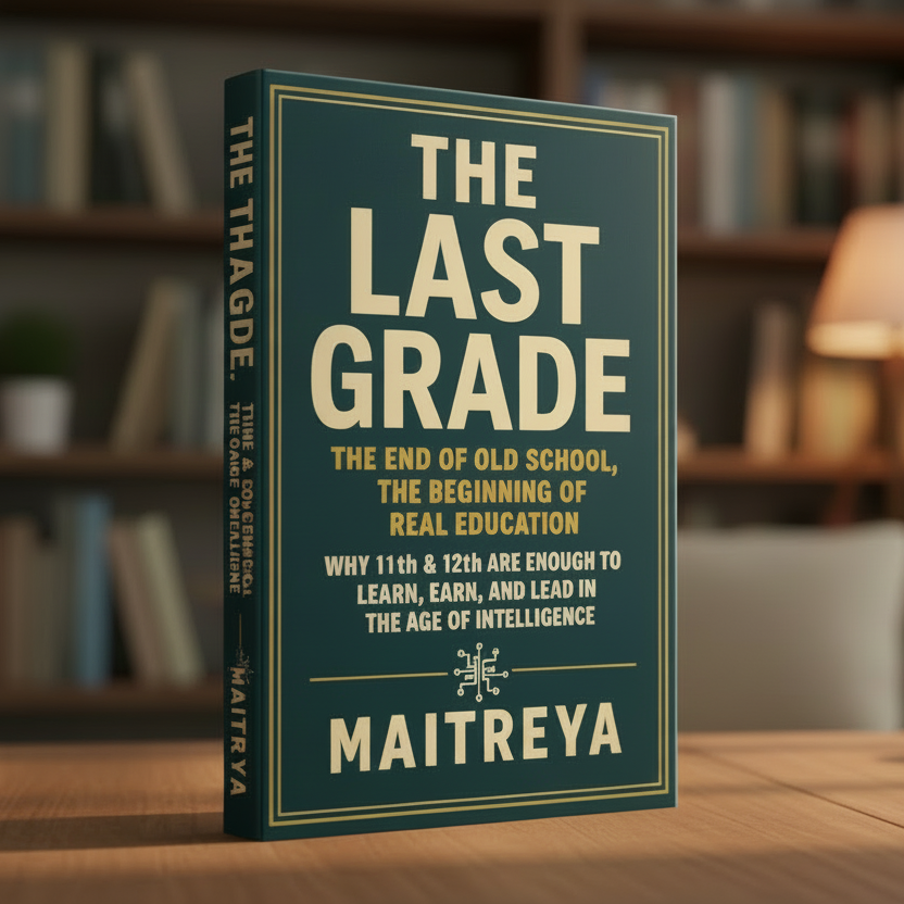 The Last Grade: The End of Old School, The Beginning of Real Education: Why 11th & 12th Are Enough to Learn, Earn, and Lead in the Age of Intelligence (Instant ebook)
