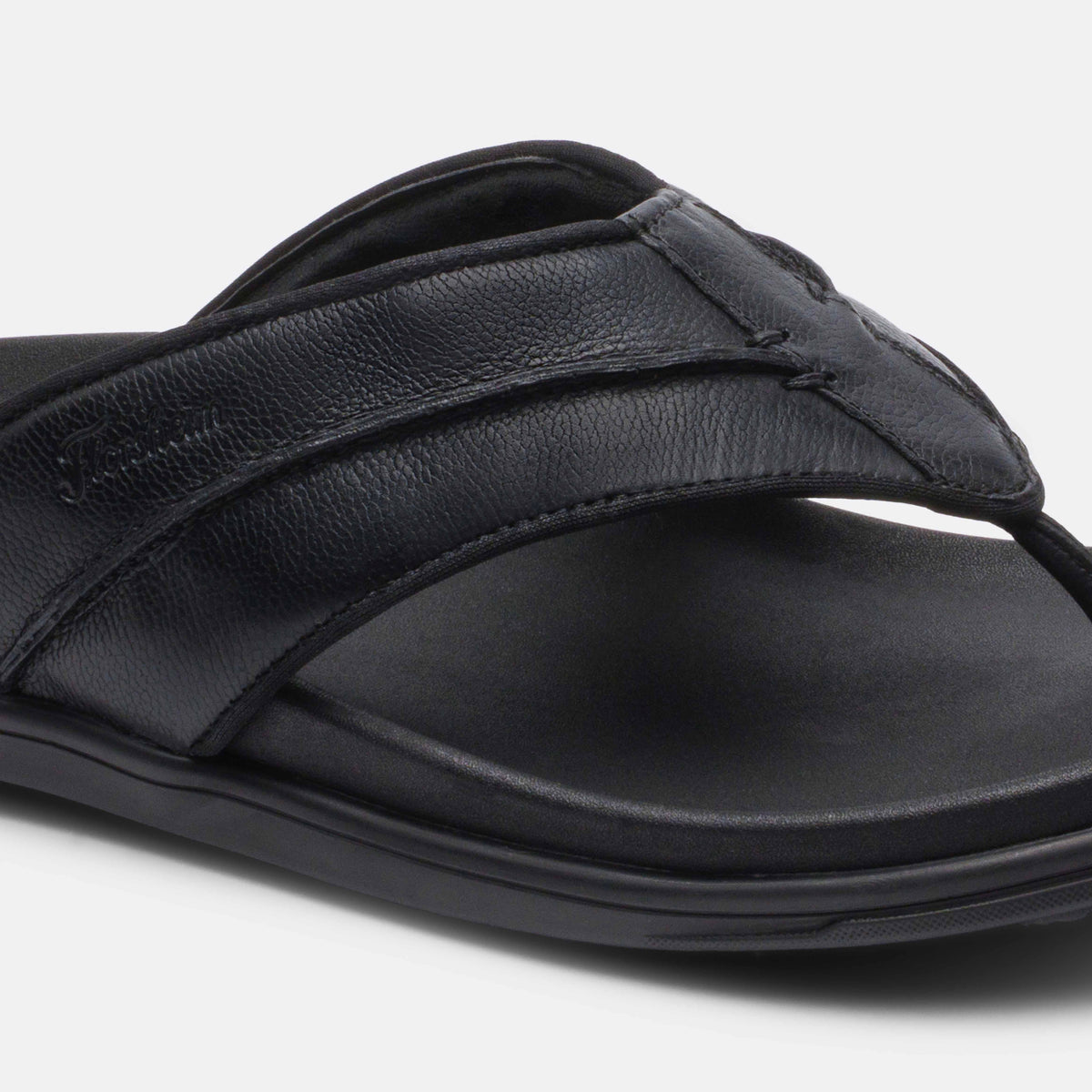 Florsheim Men Black Sandals - Kriss 1