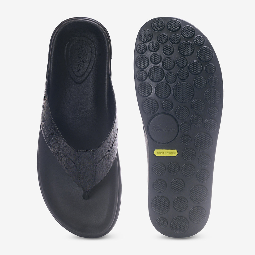 Florsheim Men Black Sandals - Rowley