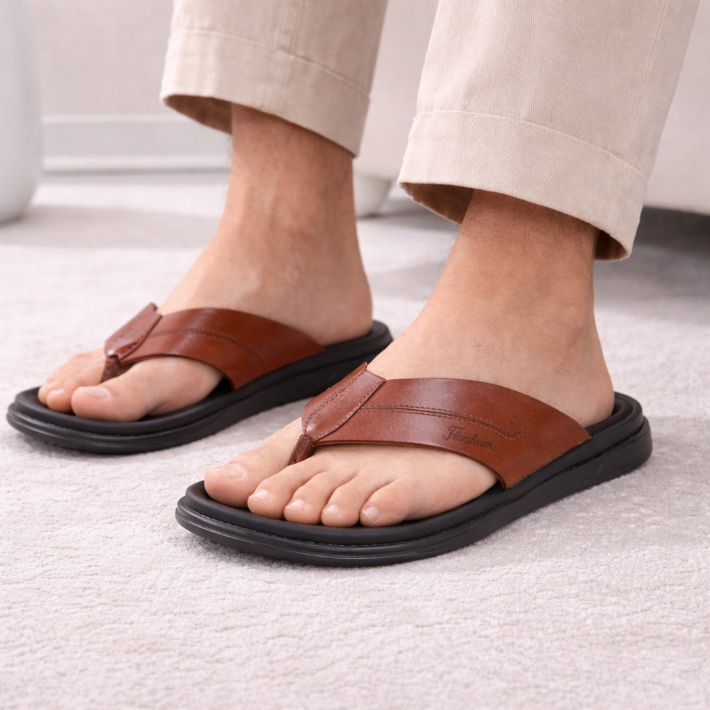 Florsheim Men Tan Sandals - Rowley