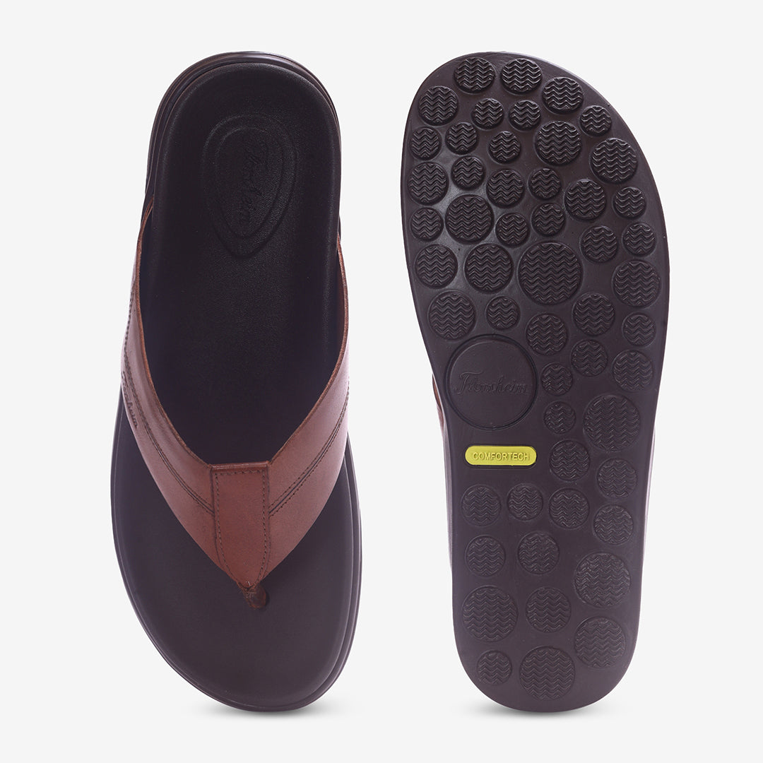Florsheim Men Tan Sandals - Rowley
