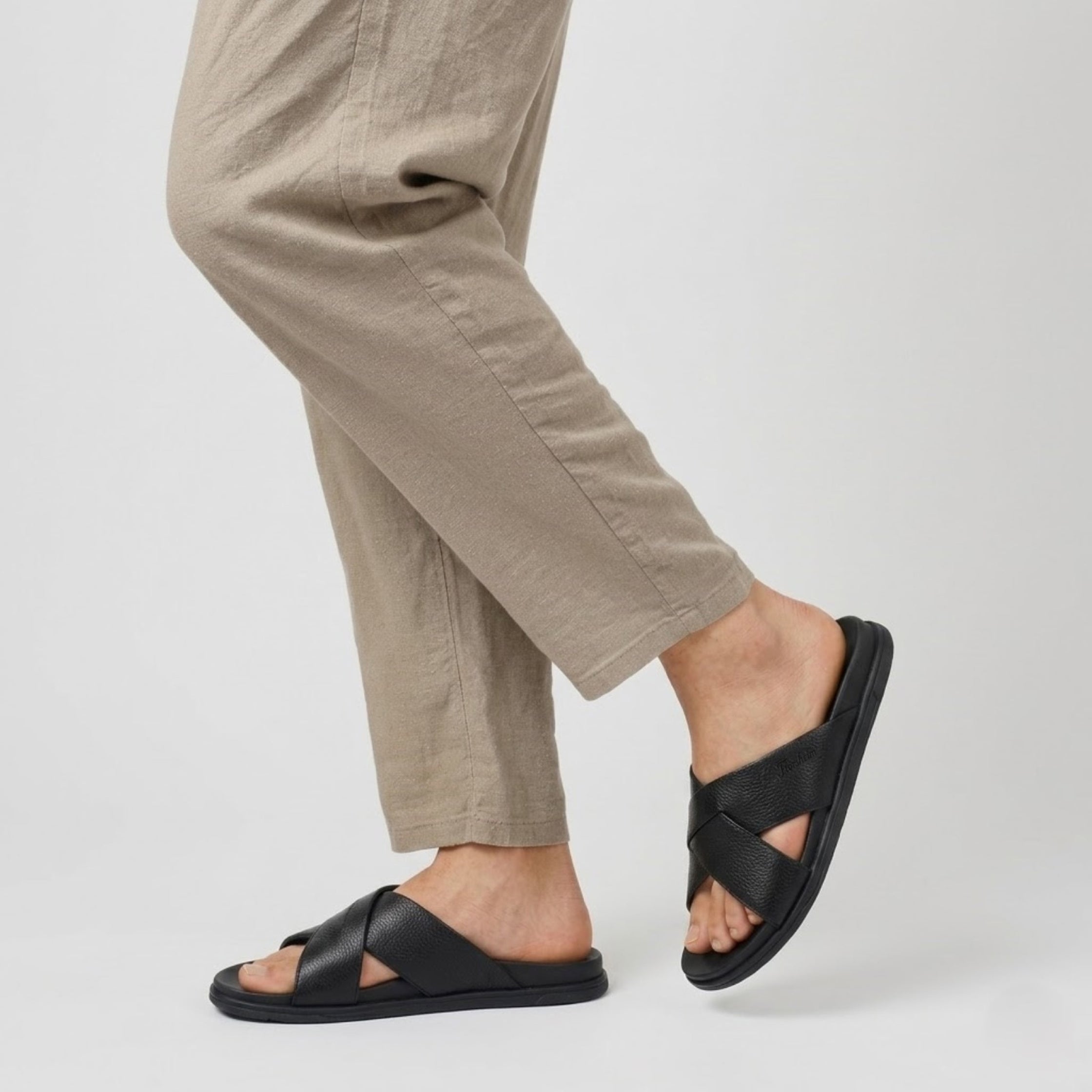 Florsheim Men Black Sandals - Stark
