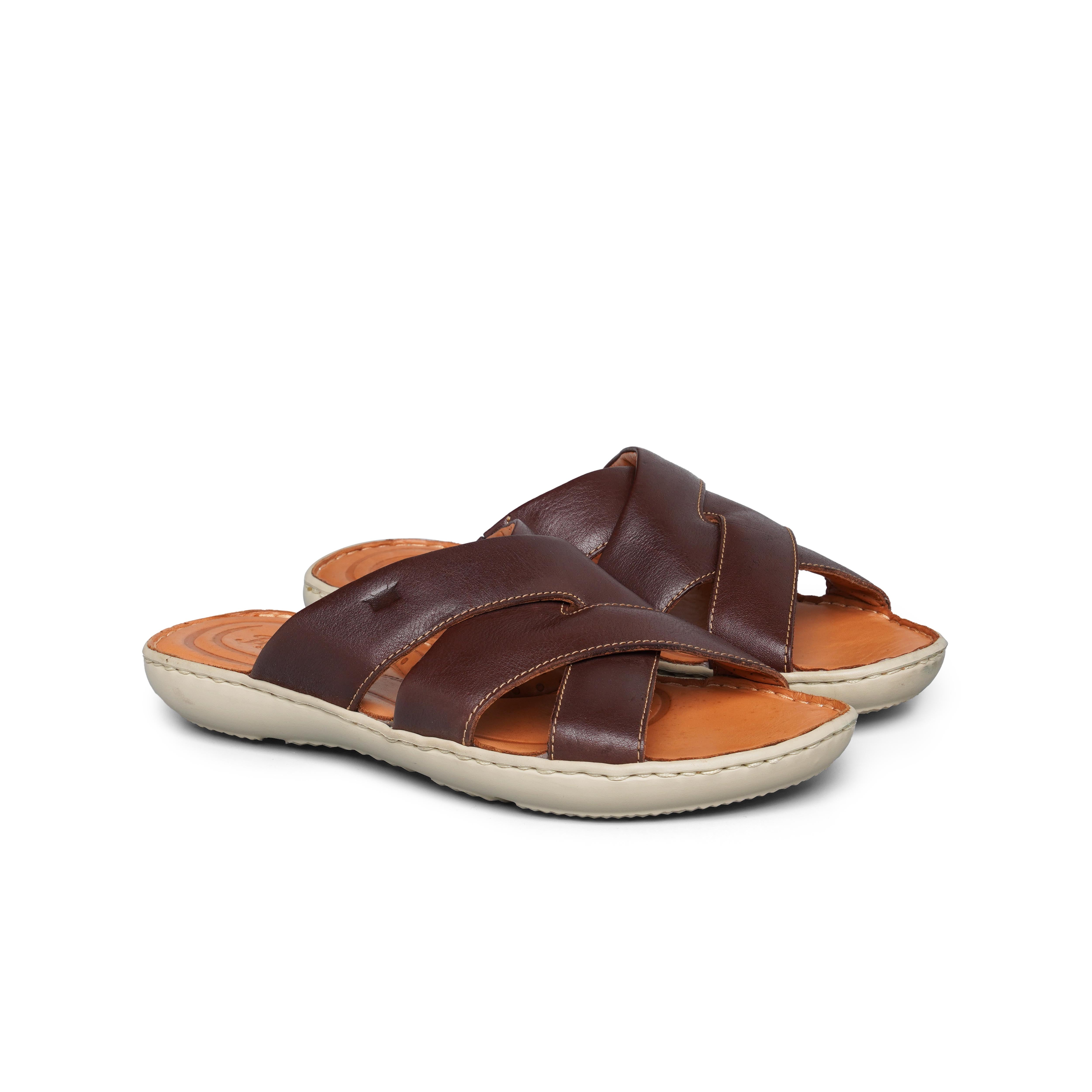 The Lewis Brown Men Sandals Florsheim