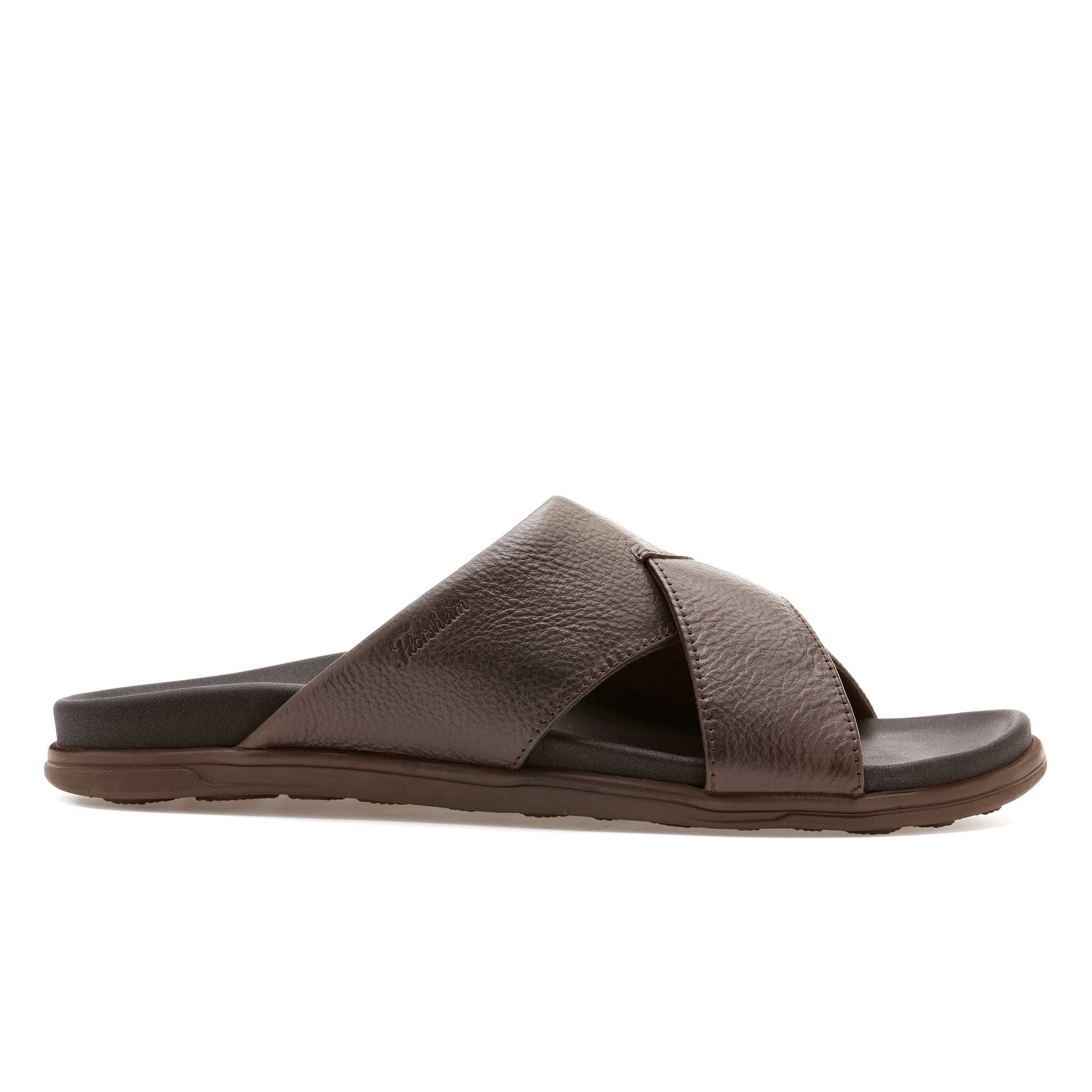 The Stark Brown Men Slider Florsheim